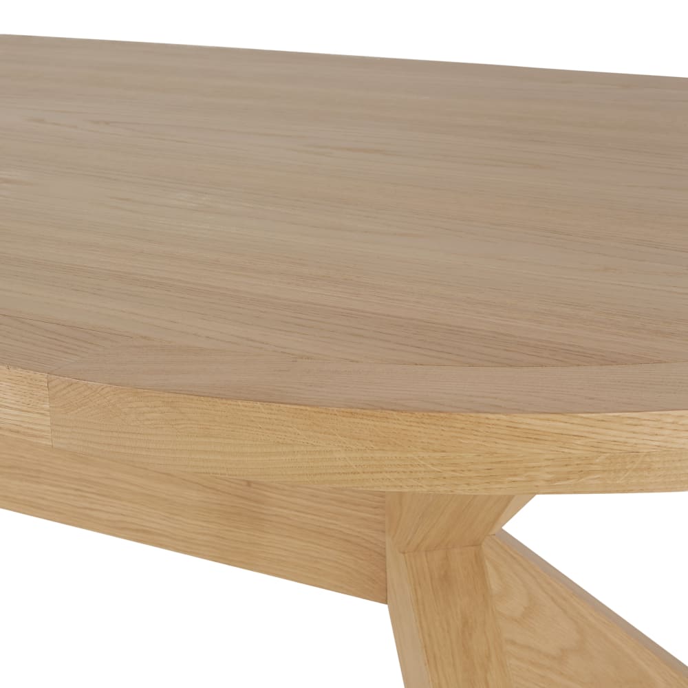 Table à manger ovale 8/10 personnes L200 — vue 4