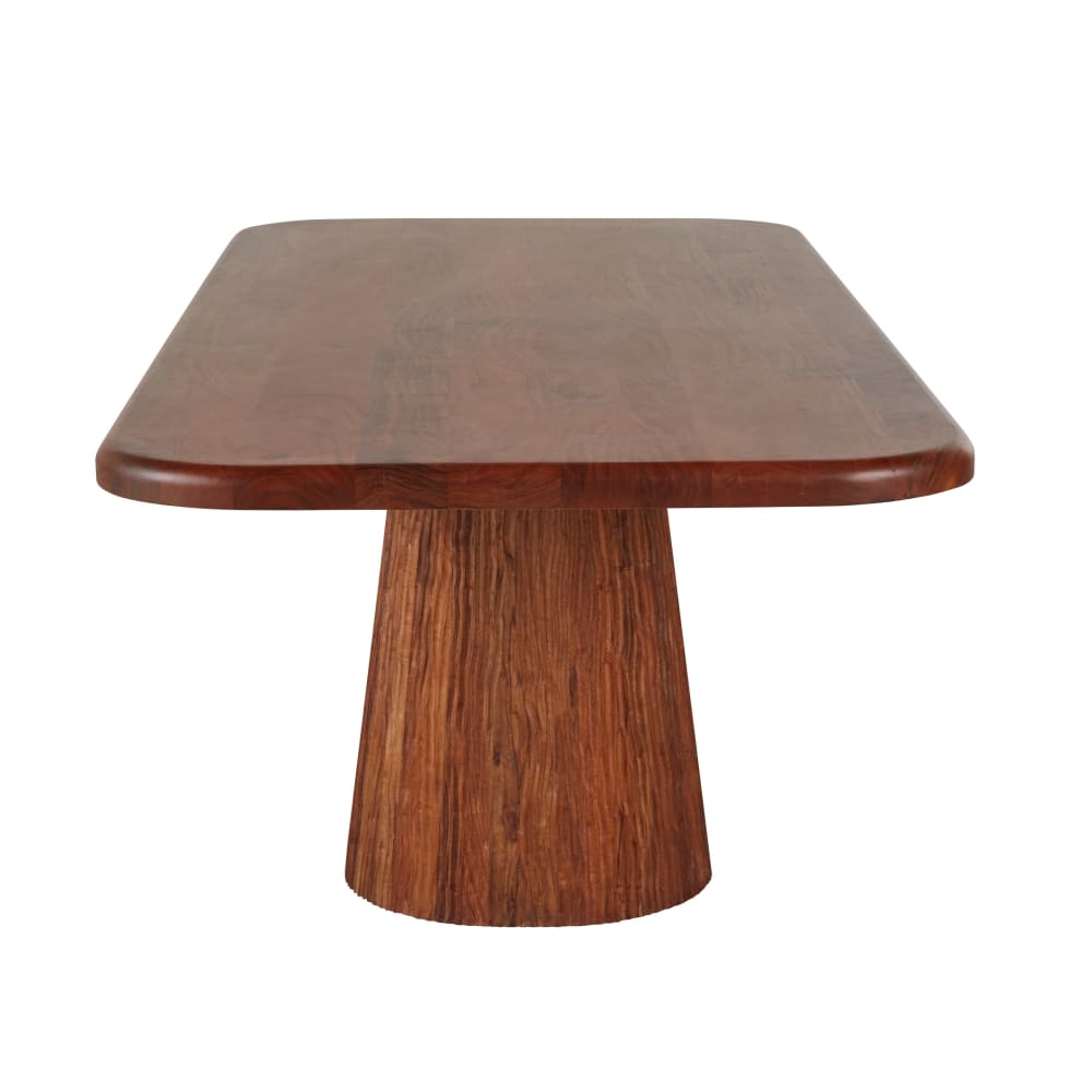 Table à manger rectangulaire en bois d'acacia massif 8/12 personnes L240 - Maisons du Monde