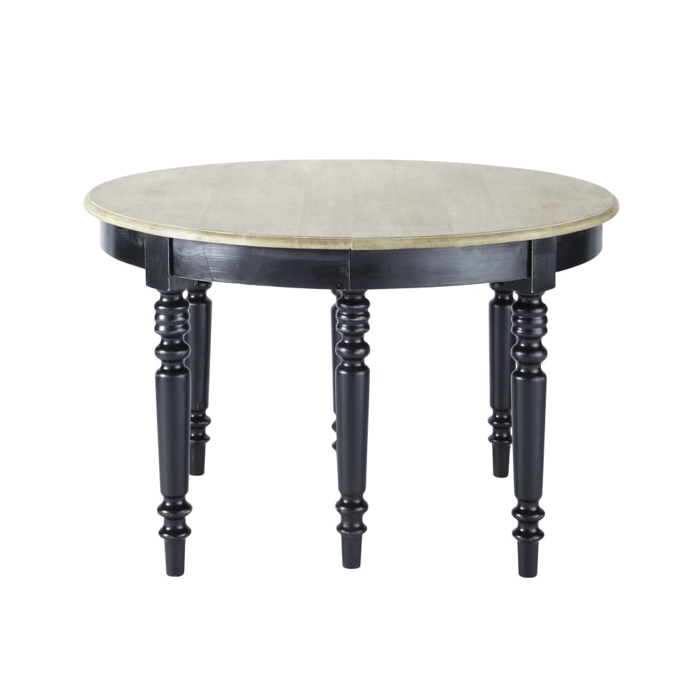 Table à manger ronde extensible 6 à 14 personnes L125/325