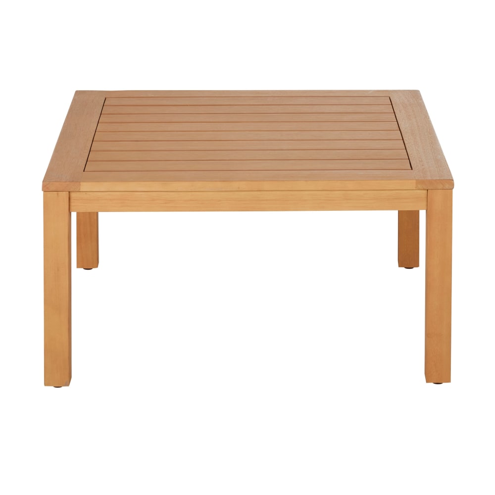 Table basse de jardin en bois d'eucalyptus L80