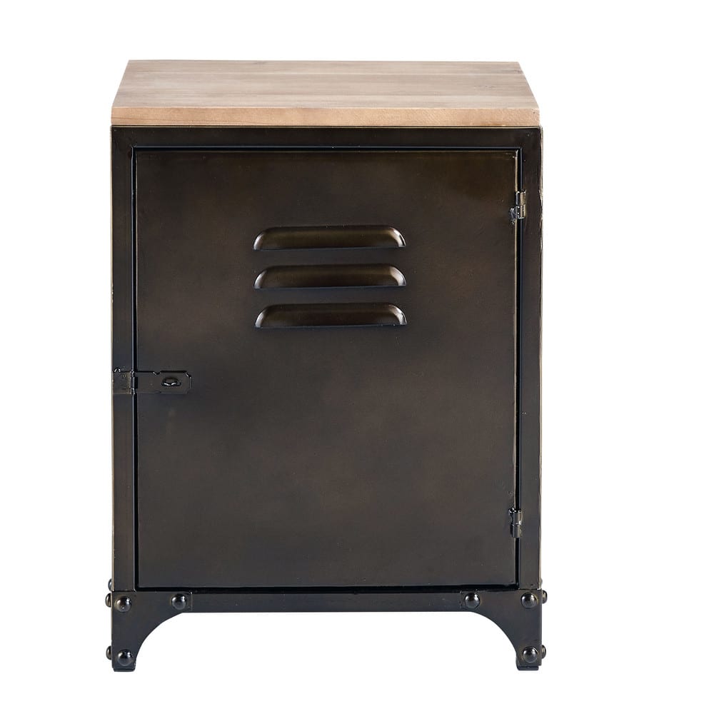 Table de chevet industrielle