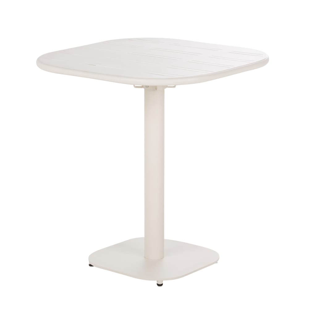 Table professionnelle en acier coloris argile 2 personnes L70 - Maisons du Monde