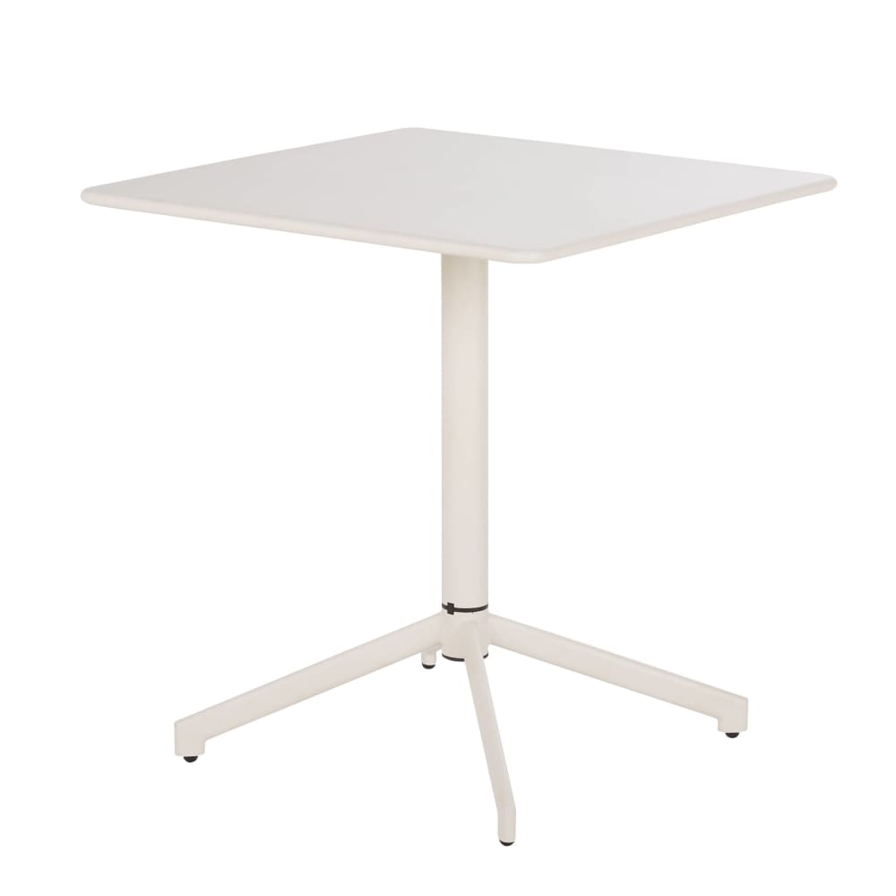 Table professionnelle rabattable en acier argile 2 personnes L70 - Maisons du Monde