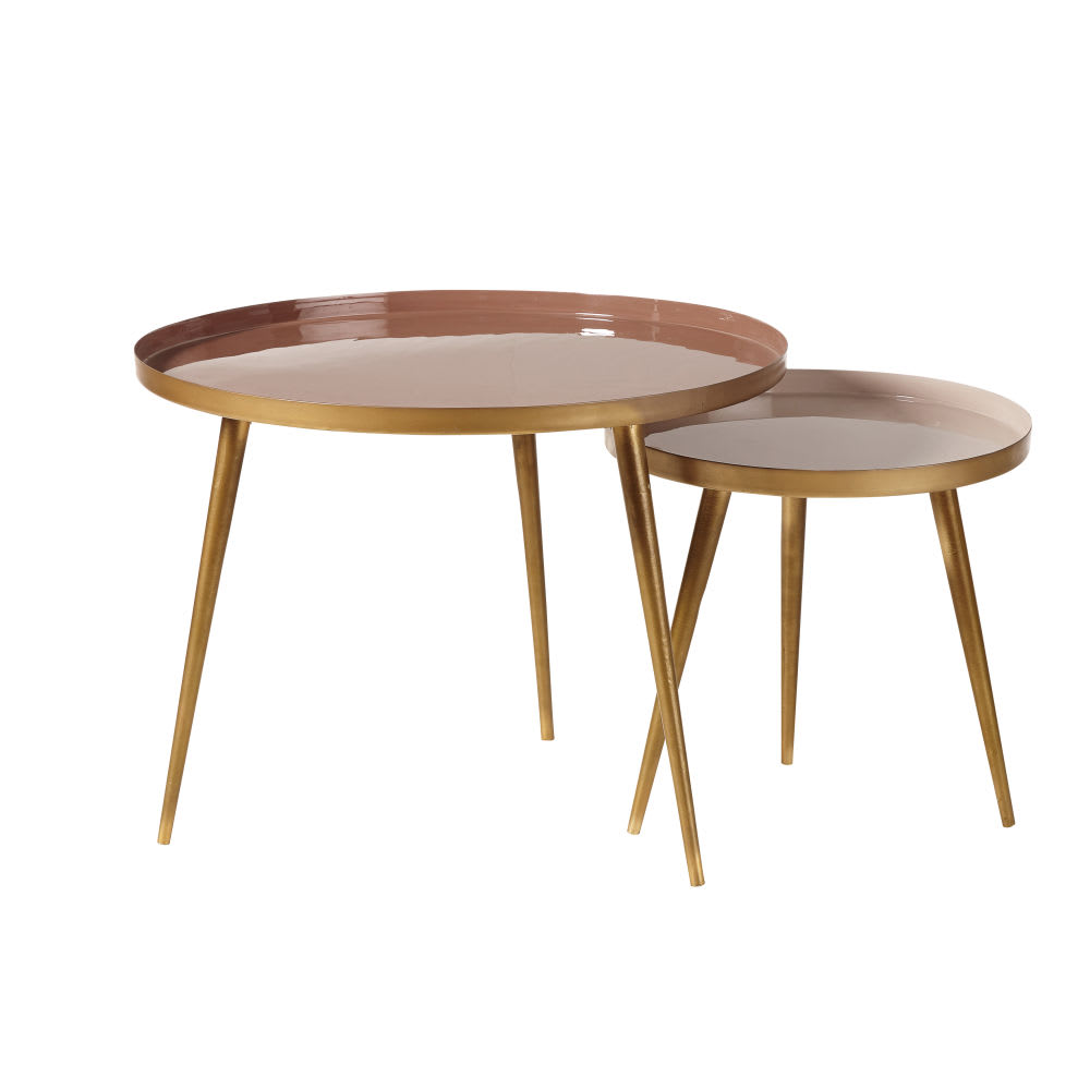 Tables gigognes en fer