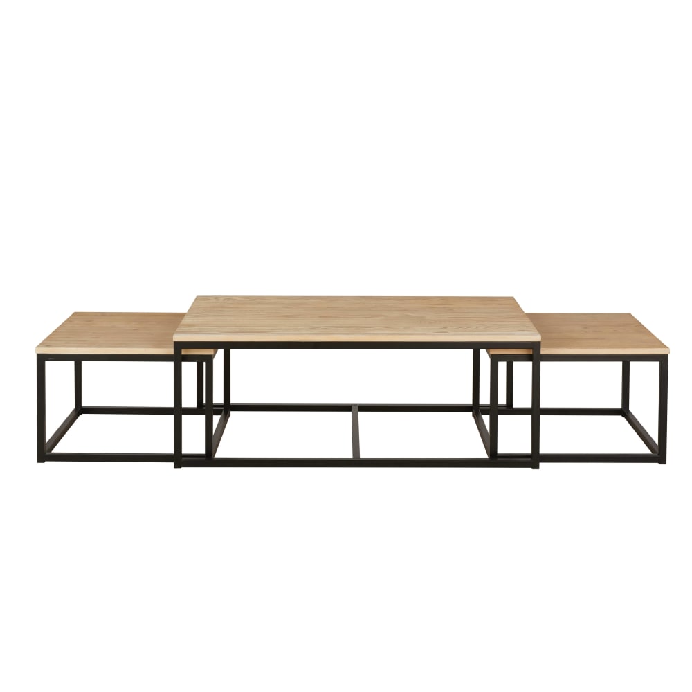 Tables gigognes industrielles - massif acier