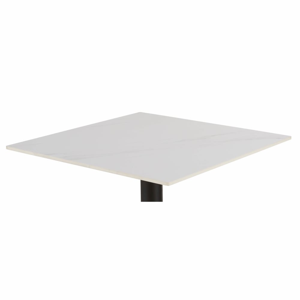 Tampo de Mesa profissional exterior efeito mármore branco 2