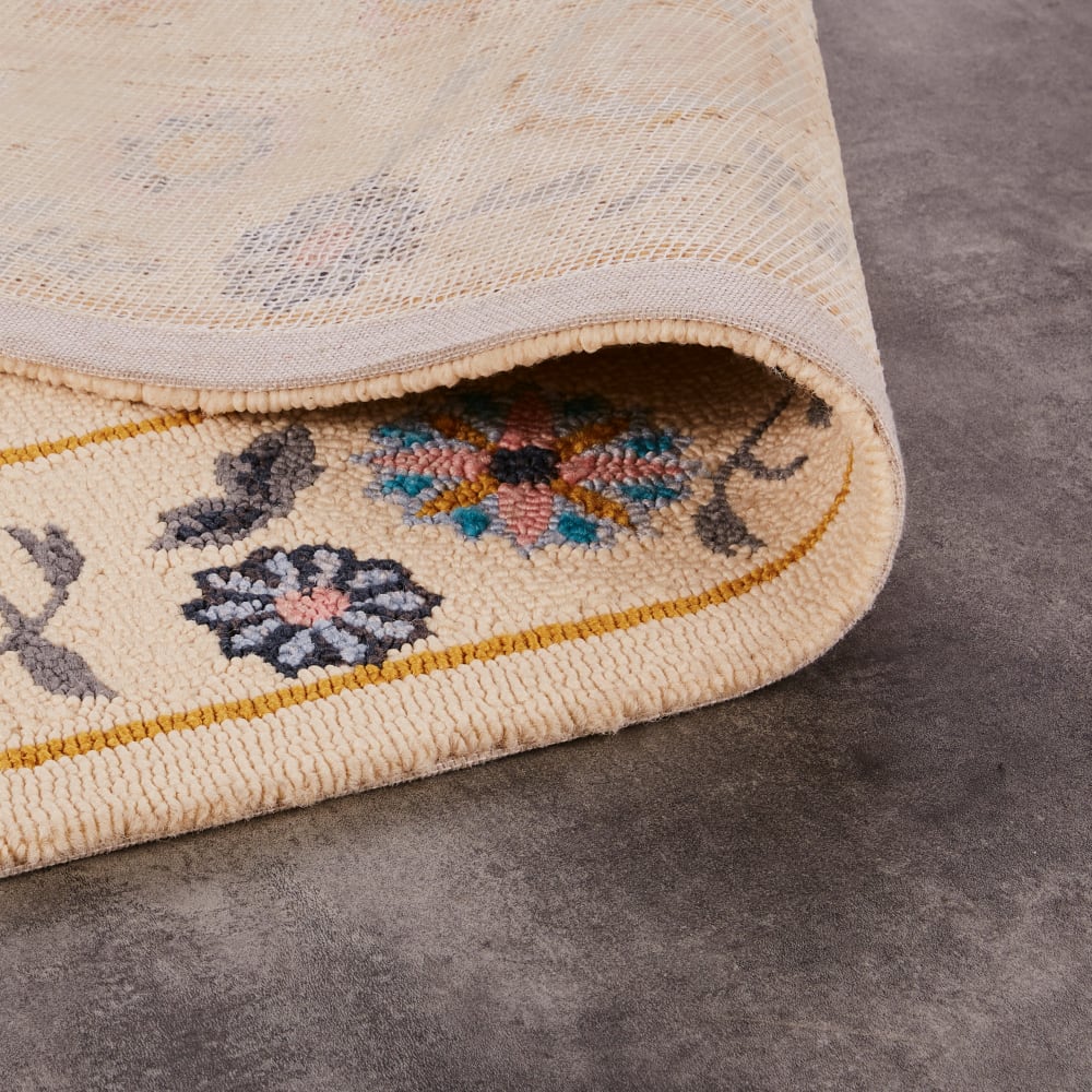 Tapis d'extérieur beige et motifs multicolores 160x230 — vue 4