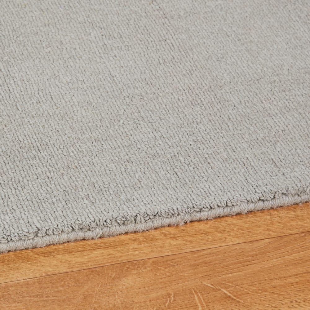 Tapis en laine grise 160x230 — vue 3