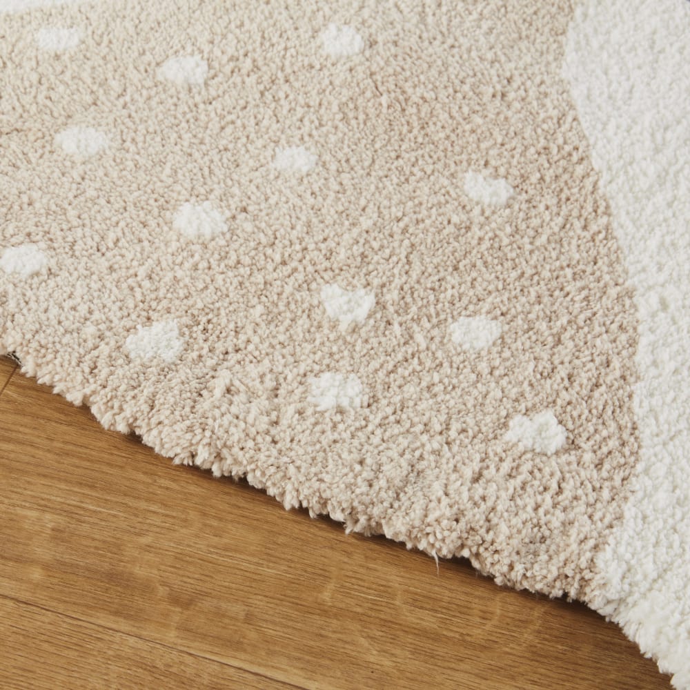 Tapis enfant biche tufté beige 90x100 (Maisons du Monde) - Image 2