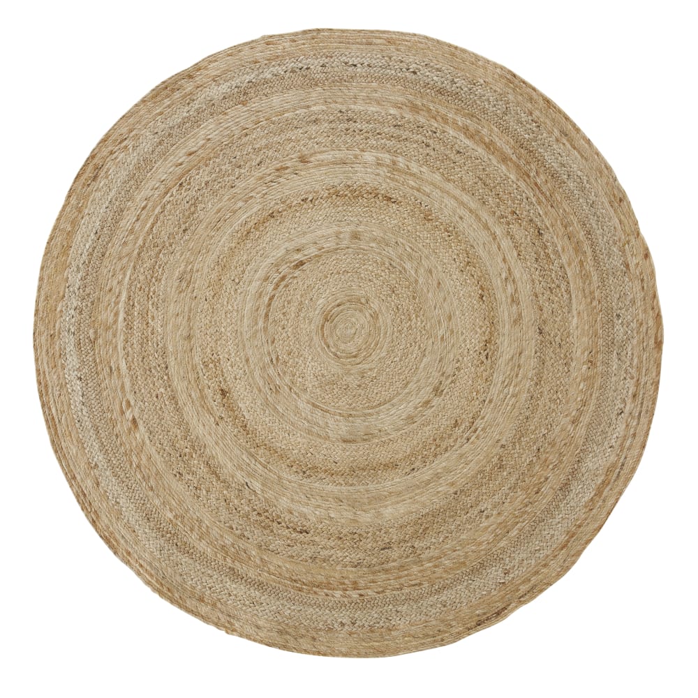 Tapis rond en jute tressé, Ø150 cm