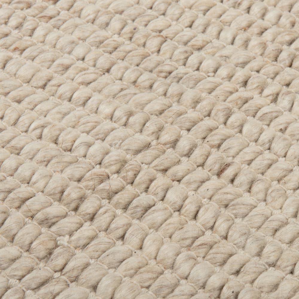 Tapis tissé beige, 90x150 cm — vue 3