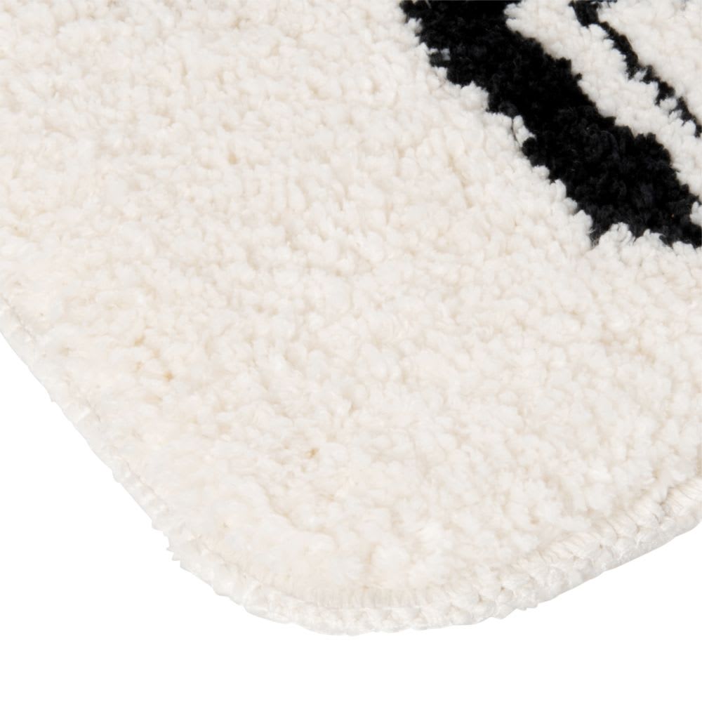 Tappeto bianco e nero 40x30 cm - Maisons du Monde