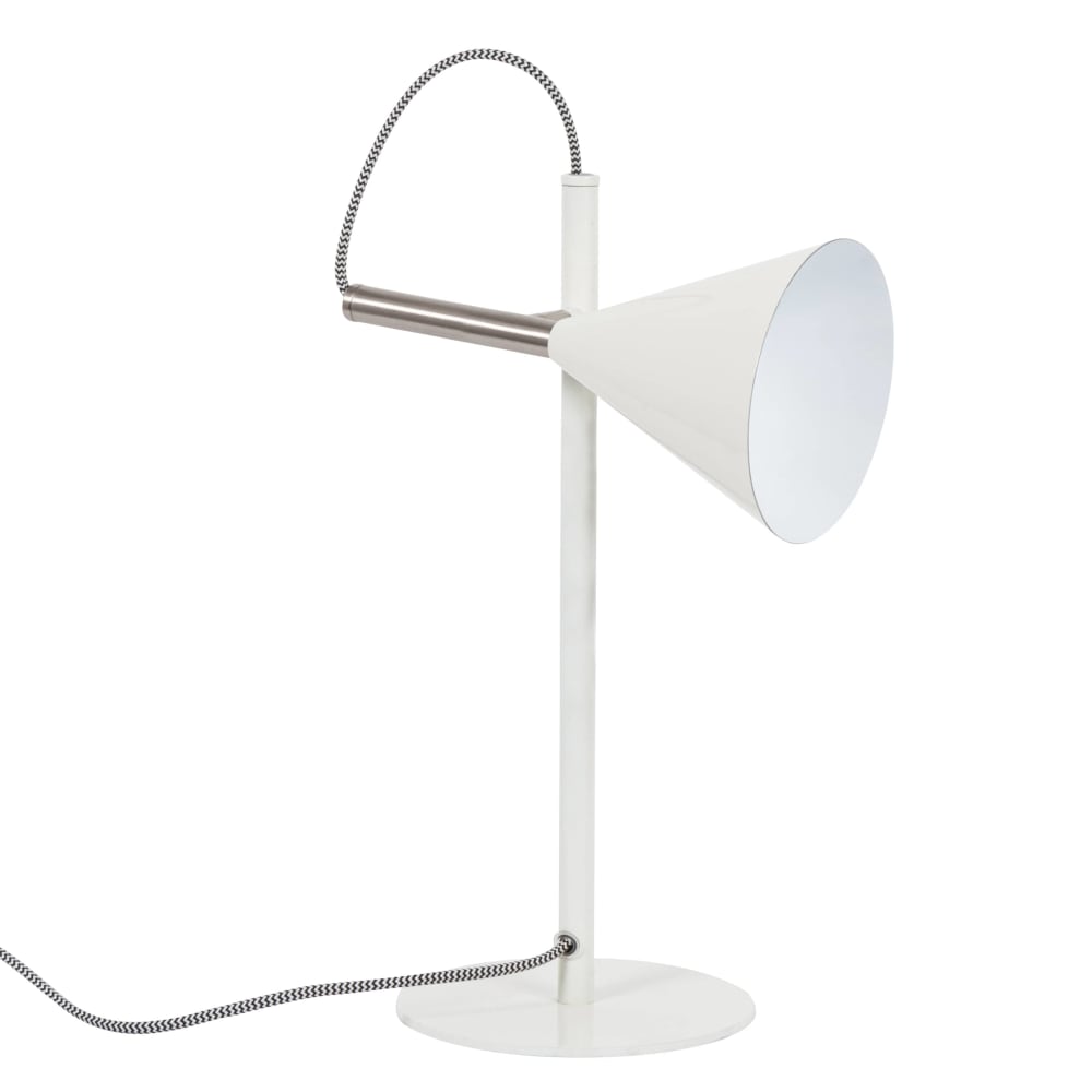 Tischlampe aus Metall, beige - Maisons Du Monde