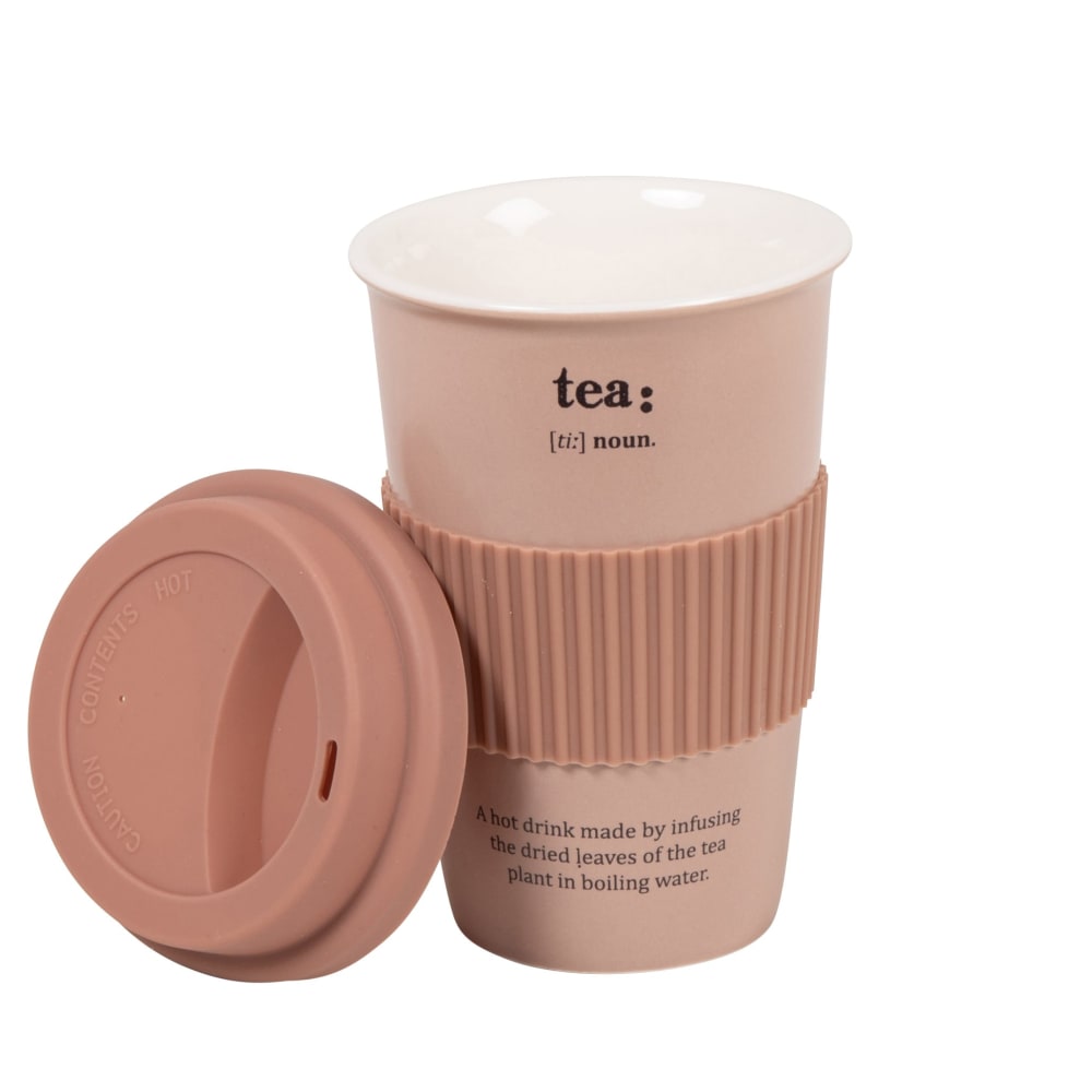 To-go-Becher aus Porzellan 340ml - Maisons Du Monde