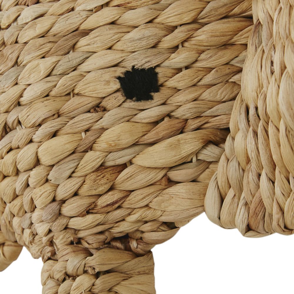 Trophée mural éléphant en fibre végétale 52x50 (Maisons du Monde) - Image 6