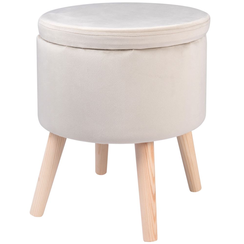 Truhenhocker, grau - Maisons Du Monde