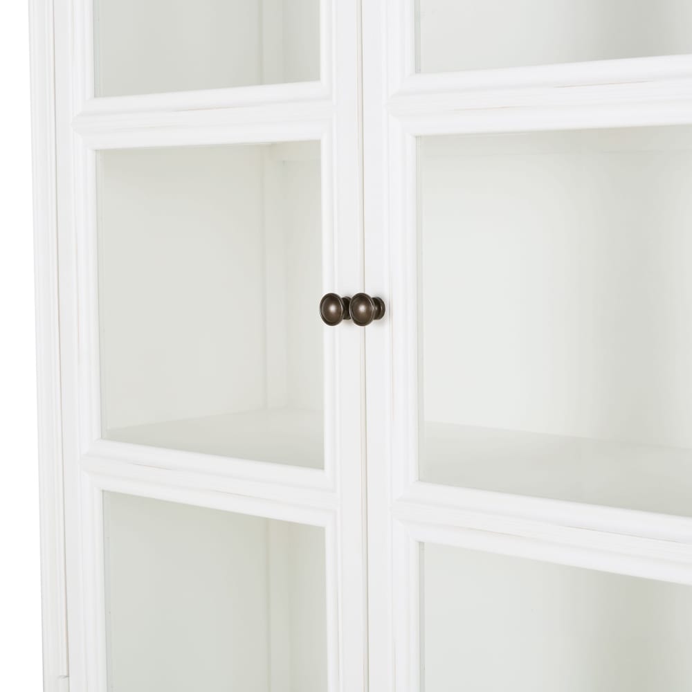 Vaisselier 4 portes, 2 tiroirs blanc L86 — vue 4