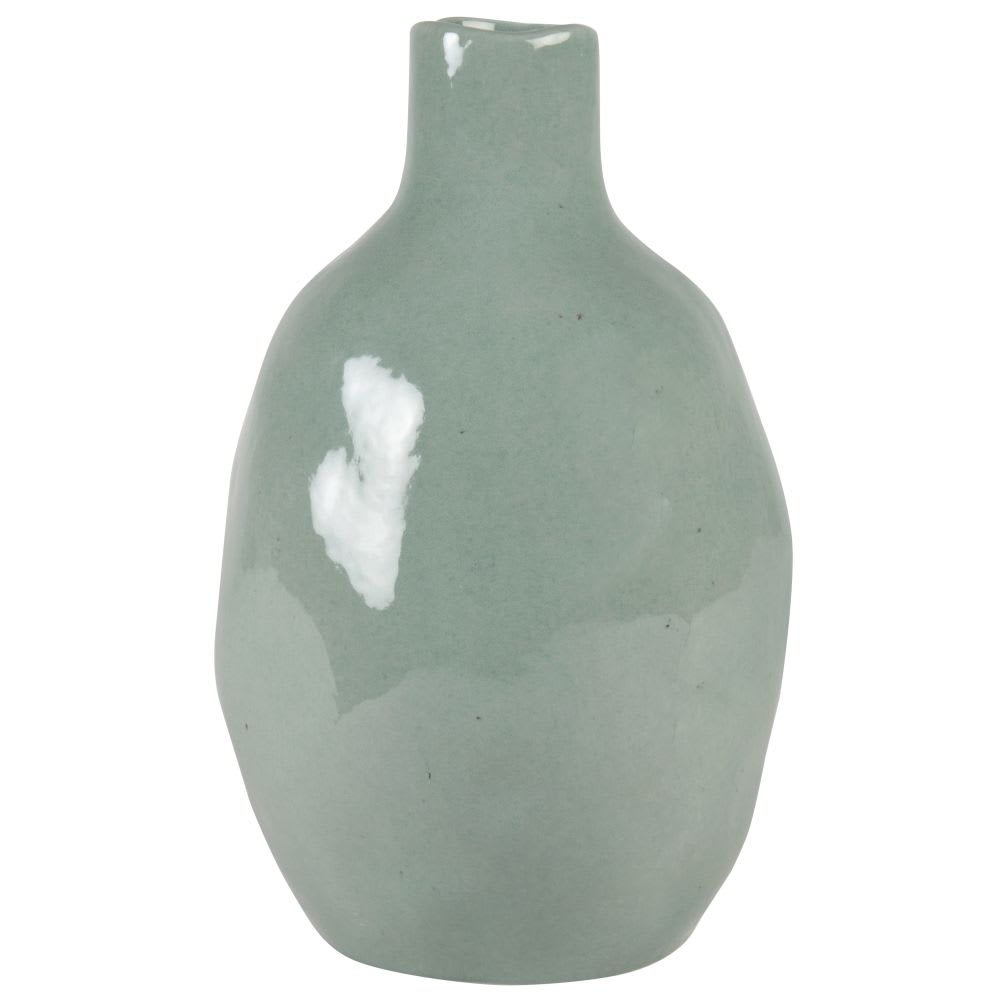 Vase en dolomite verte H30
