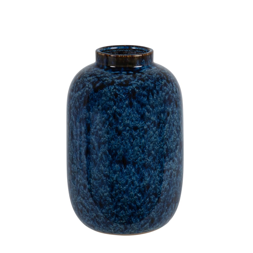 Vase en grès bleu H25