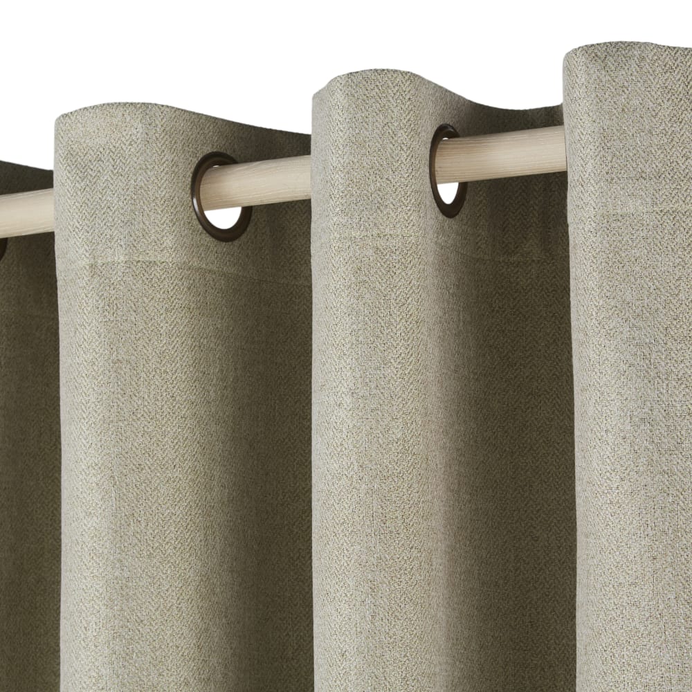 Verdunkelungsvorhang aus Polyester, 1 Stück, grün 140x250cm -