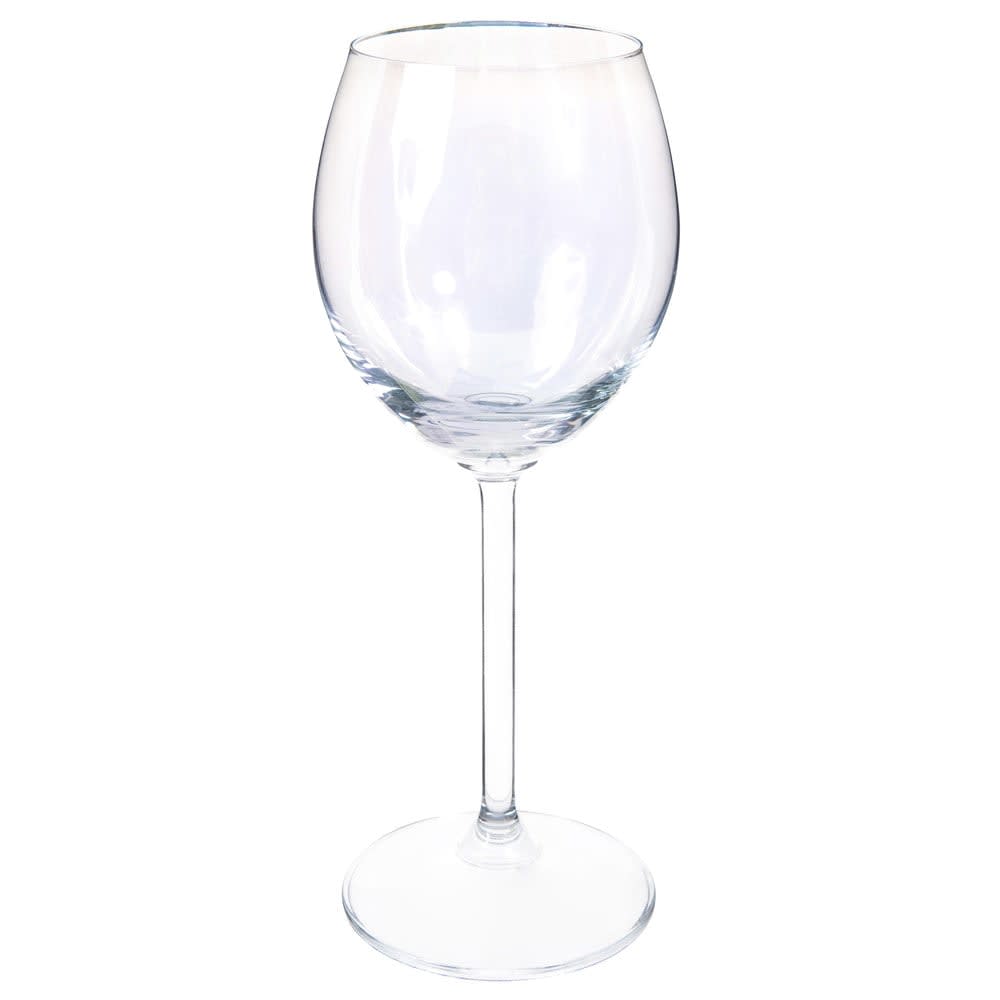 Verre à vin en verre effet irisé