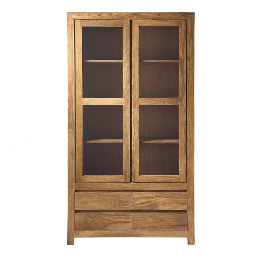 Vetrina in legno massello di sheesham - Maisons du Monde