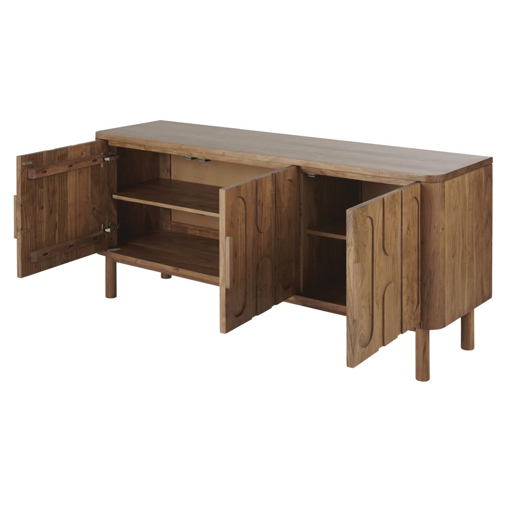Vintage dressoir met 3 deuren, 165 cm - Maisons Du Monde