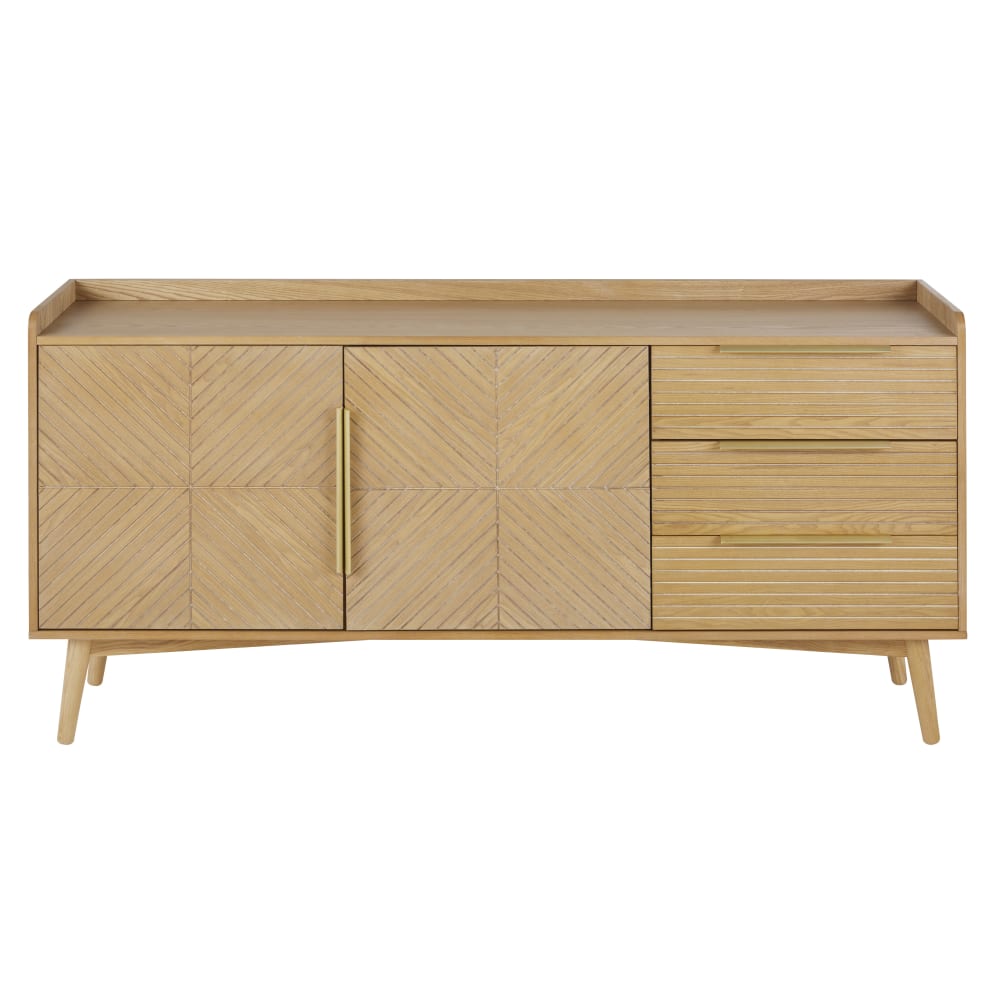 Vintage-Sideboard mit 2 Türen und 3 Schubladen, 161 cm - Maisons