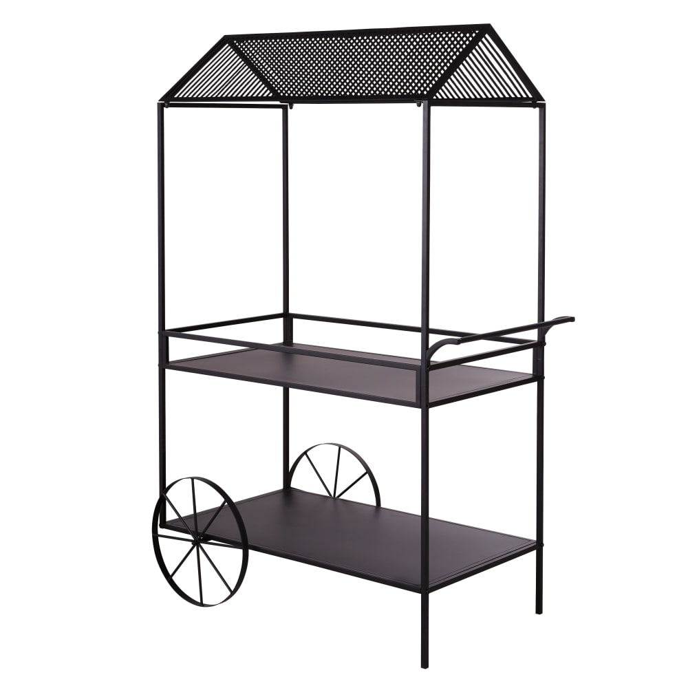 Wagen aus Stahl, schwarz - Maisons Du Monde