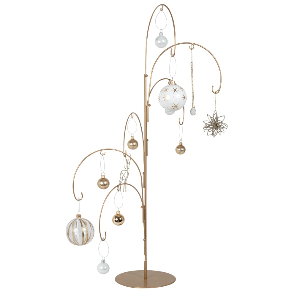 Weihnachtsbaum aus Metall, goldfarben H70cm - Maisons Du Monde