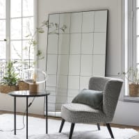 Specchio Da Parete Grande Rotondo In Metallo Nero – Diametro 58,5cm, Cornice Placcata 3D, Vetro 4mm, Design Elegante Per Soggiorno E Bagno
