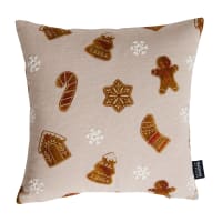 Produktbild von Weihnachts-Lebkuchenmann-Kissen, 36 Cm, Keksmann Für Sofa, Schlafzimmer