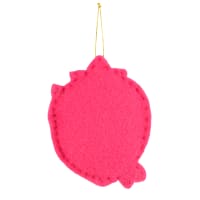 Addobbo Natalizio In Feltro Department 56 – Rudolph La Renna, Morbido Ornamento Da Appendere, Altezza 12,7 Cm, Multicolore