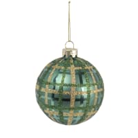 Cloche De Noël Géante En Métal Vert - 37 X 15 Cm - Décoration Extérieure, Sapin, Mur - Ambiance Festive