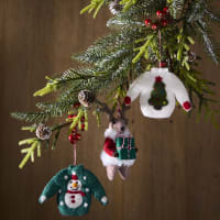 Enesco Our Name Is Mud – Decorazione Da Appendere In Vetro Con Glitter