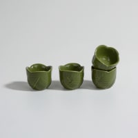 Set 6 Portauovo In Ceramica Bianca 7x5,2cm - Eleganti Portauovo Rotondi Con Piedini Per Uova Sode E Alla Coque