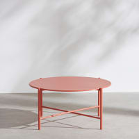 Brix Ronde Bijzettafel Wes 50cm - Roest - 31627