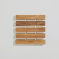 Boite Sel Boîte à Sel En Bois D'Acacia Avec Couvercle Pivotant - 9x9x7 Cm - Inclut Cuillère - Rangement Épices Cuisine Pot à Sel