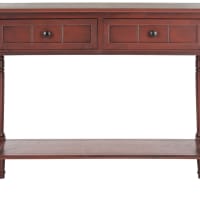 Consoles en bois de pin rouge-Margarite