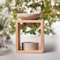 Zen'Aroôme - Bruciatore di profumo Taze - Serie Creativity - CraftAroma - Aromaterapia facile - Dipinto a mano - Oggetto fai da te creativo giocoso - Interni ricreativi profumati - Bruciatore fondente