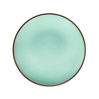 Piatto da dolce (x6) in arenaria verde giada-Feeling jade