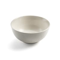 Set di 6 ciotoli in arenaria crema-Magma ivoire