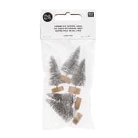 Lot De 2 Sapins De Noël En Bois – Fait Main – Décoration Intérieur/extérieur – Imprégnés