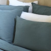 Copripiumino In Percalle Sensei La Maison Du Coton – Blu Artico, 200x200 Cm, 100% Cotone, Easy Care