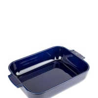 MENASTYL Plat Rôtisserie Amandine 43,5x29 Cm Avec Grille – Acier Carbone Antiadhésif Xyflon Pour Viandes Juteuses