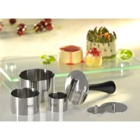 Kit Coppapasta 8 Pezzi In Acciaio Inox – Diametri Da 8 A 25 Cm, Altezza 5 Cm – Cod. 990270