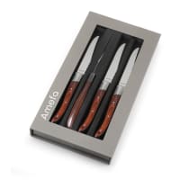 Set 4 coltelli bistecca manico legno - Zassenhaus