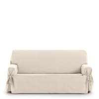 Eysa 3D Copridivano In Lycra Bi-Elastica - 2 Posti - Beige - Protezione E Rinnovo Per Divano