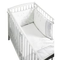 Sauthon Edredon Bébé Coton Miss Fleur De Lune – 120x60 Cm, Doux Et Chic Pour Lit Bébé, Rubans Élégants, 100% Coton Extérieur