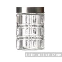 Lot De 4 Bocaux En Verre 500ml Avec Couvercle Hermétique Et Cuillère - Rangement Cuisine Épices, Thé, Noix